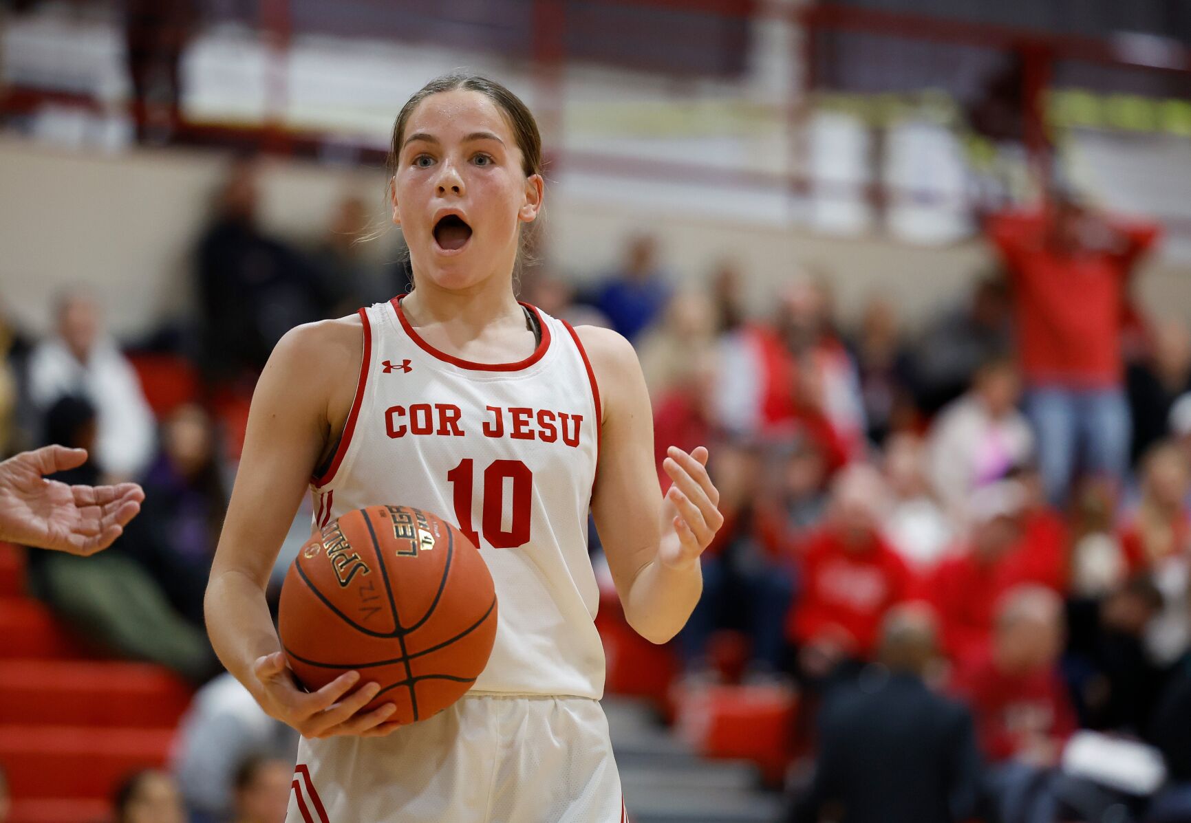 Visitation Christmas Tournament, first round: Edwardsville v. Cor Jesu